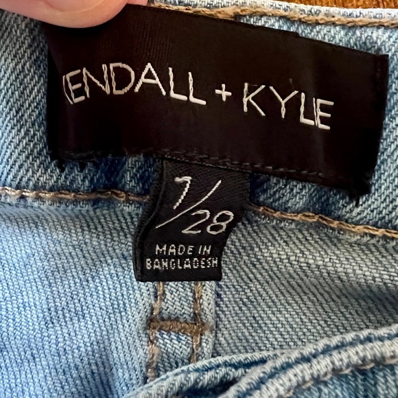 Kendall + Kylie Two Tone Ultra Babe Skinny Jean - Size 7/28 - Picture 7 of 12